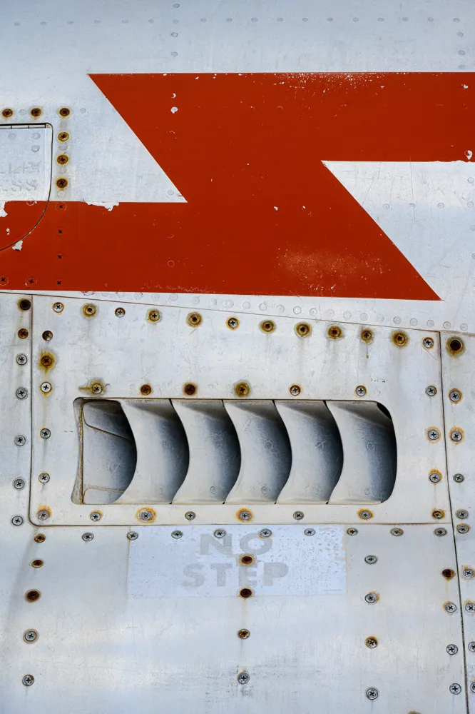 Aircraft detail at the Pima Air & Space Museum.