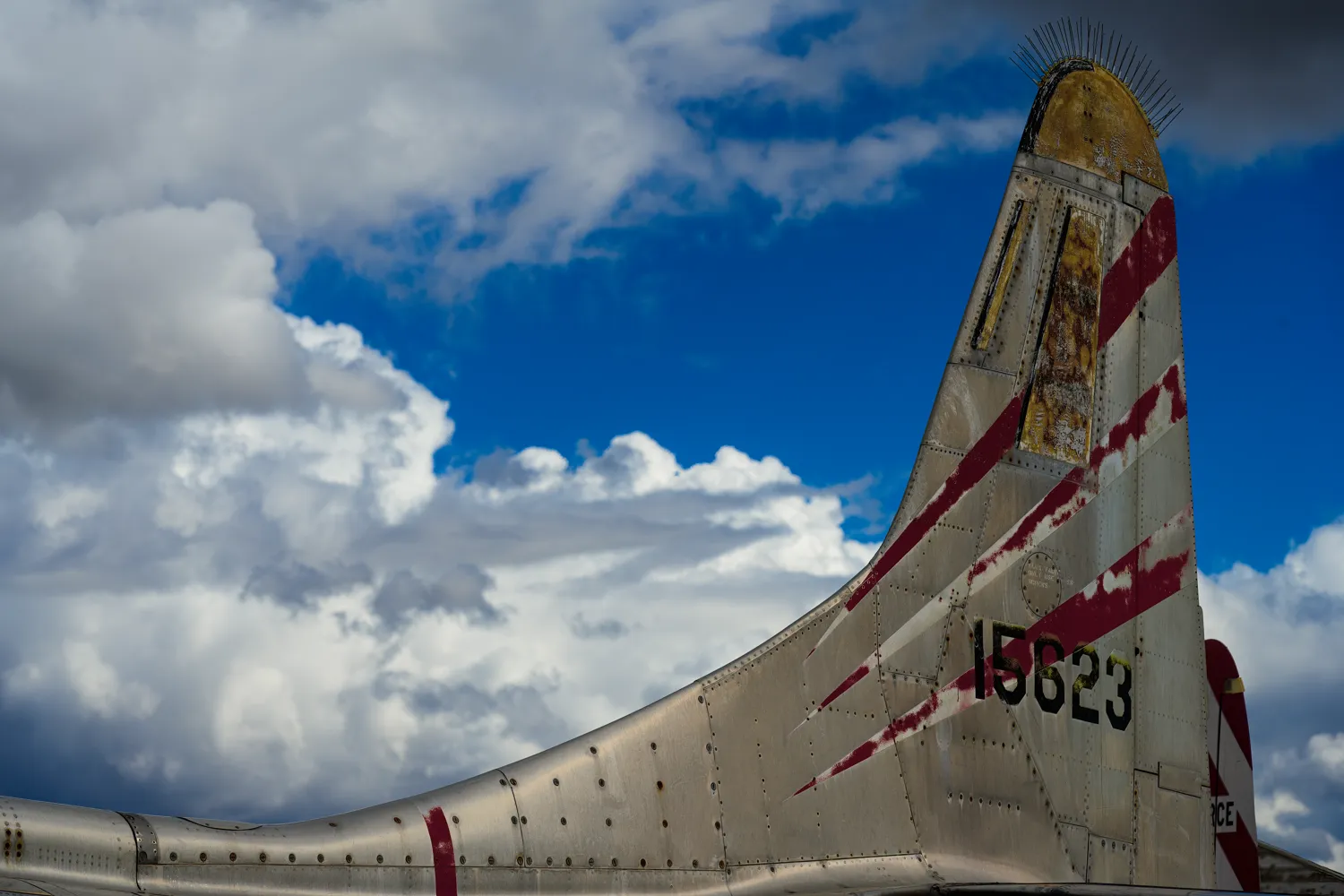 Aircraft detail at the Pima Air & Space Museum.