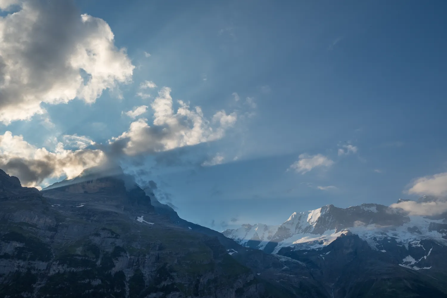 From Mountain Hostel in Gimmelwald, Switzerland.