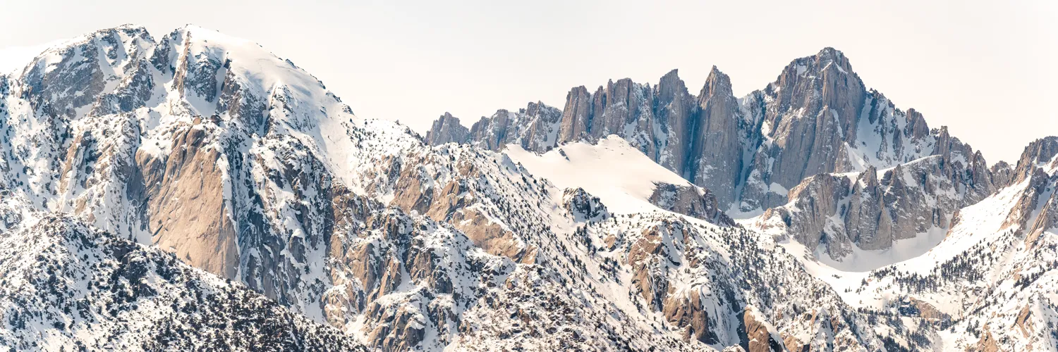 Panorama from Lone Pine, CA.