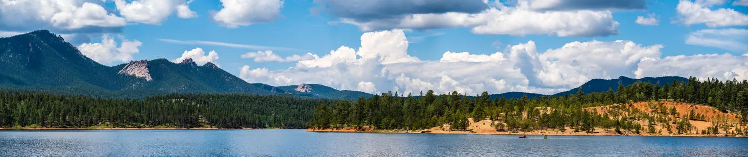 Catamount Reservoir, near Pike's Peak, Colorado.