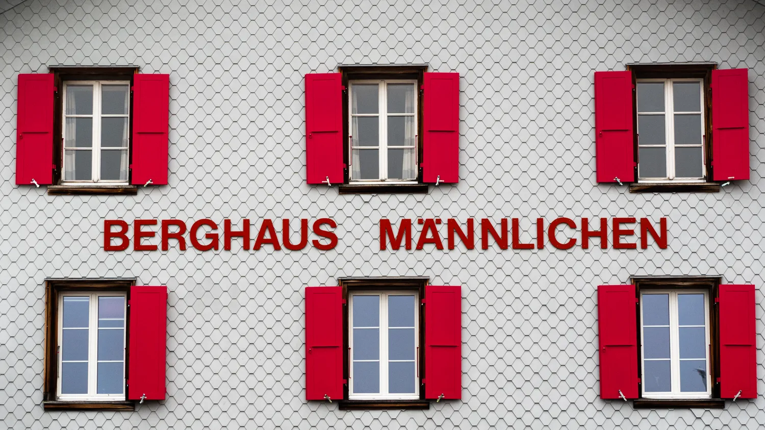 Near the peak of Männlichen, Switzerland.