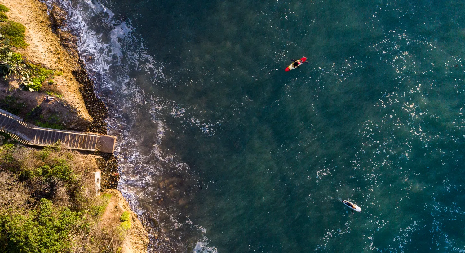 Near Bird Rock, La Jolla, California