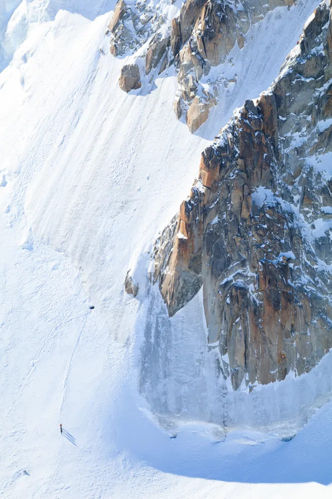 Seen from Aiguille du Midi