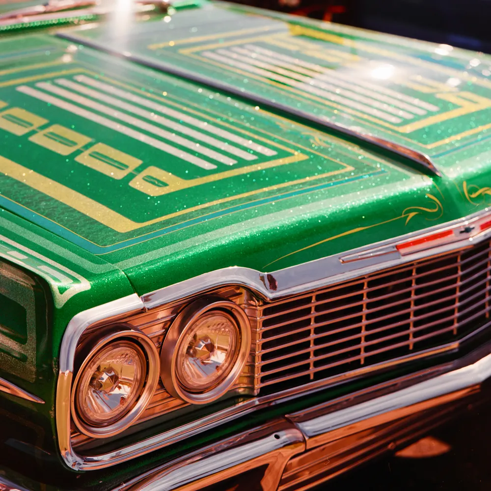 Dio de los Muertos car show in Oceanside, CA.