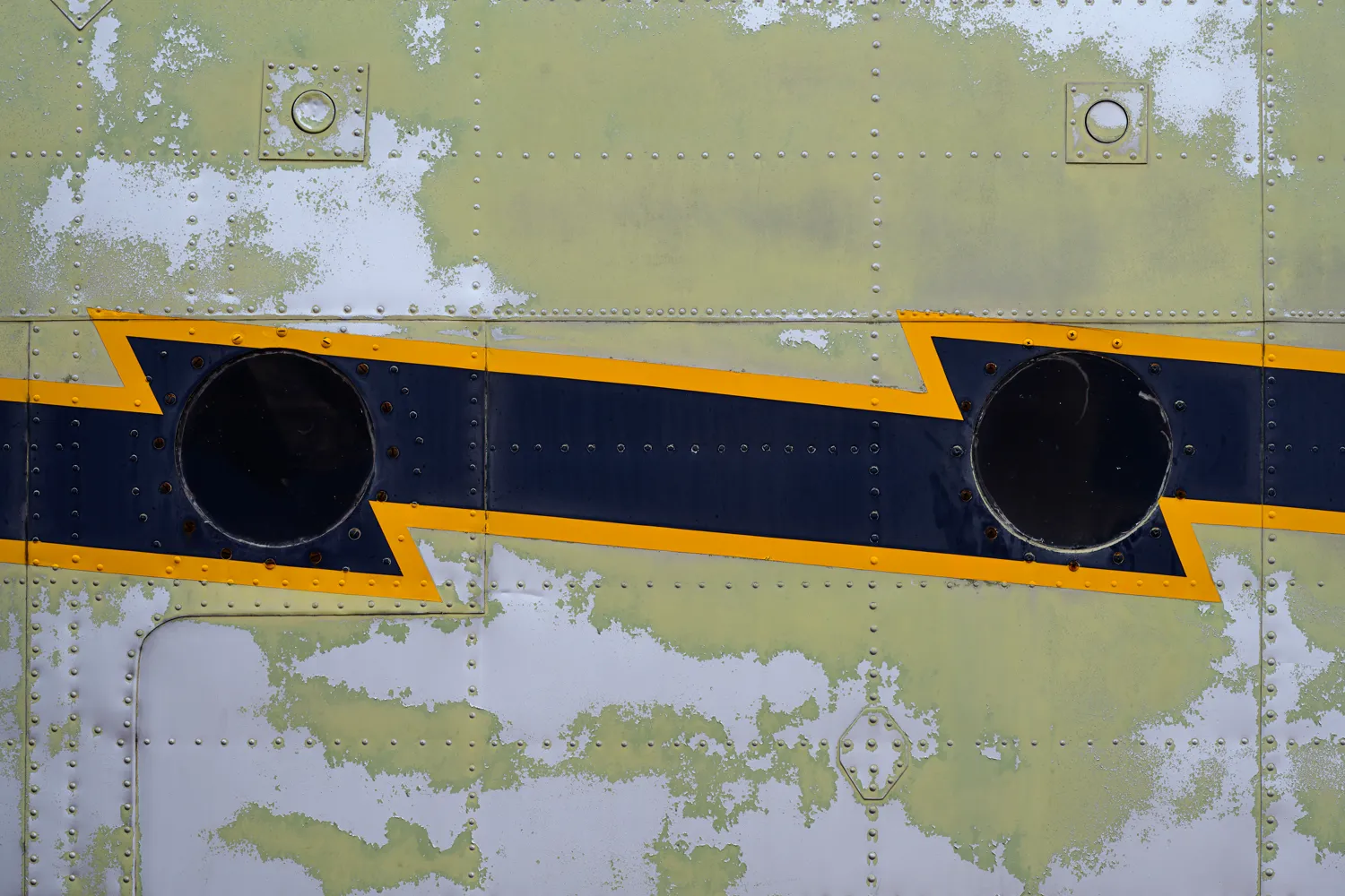 Aircraft detail at the Pima Air & Space Museum.