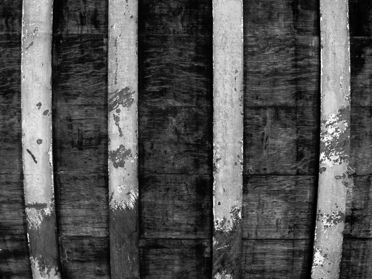 Close up of an old wine barrel, somewhere in Napa.