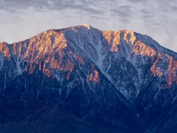 First Light on San Jacinto Peak
