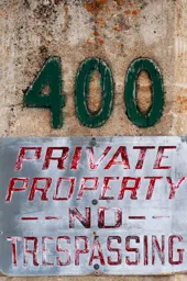 No Trespassing