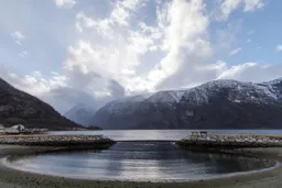 Day's End on the Fjord