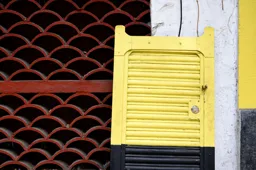 Yellow, Red, White, Black
