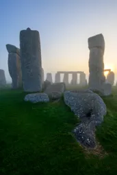 Foggy Morning at Stonehenge IV