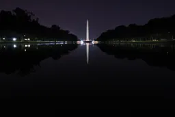 Night at the Reflecting Pool