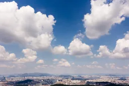 Blue Skies Over Seoul