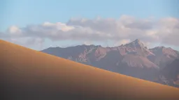 Sand, Sky, Mountains