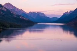 Two Kayakers at Sunset