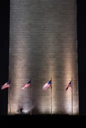 Windy Night at the Monument