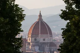 The Duomo Through the Trees