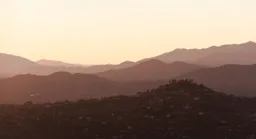 Dawn From the Top of Cowles Mountain