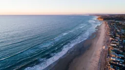 Sunset over Del Mar